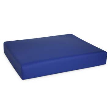 NYOrtho Seat Cushion, 18 x 16 x 3 Inches, Gel / Foam, Blue
