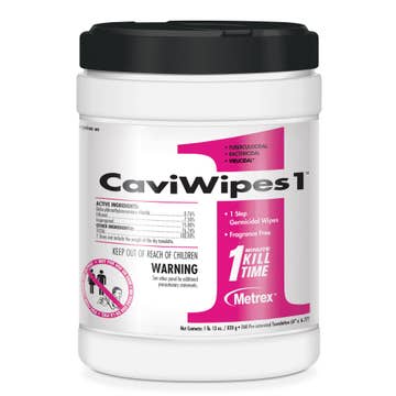 CaviWipes1 Surface Disinfectant, Alcohol Based, Wipes (Can)