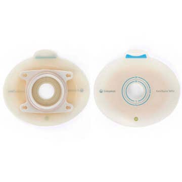 SenSura® Mio Click Ostomy Barrier, 22 mm Stoma Opening, Green Color Match