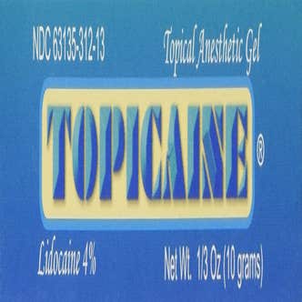 TOPICAINE 4% GEL 10GRM TUBE