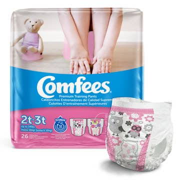 Attends Comfees® Training Pants, 2T to 3T (Bag)