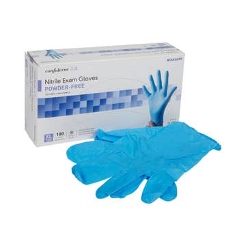 Mckesson Confiderm® 3.8 Nitrile Exam Glove, Extra Large