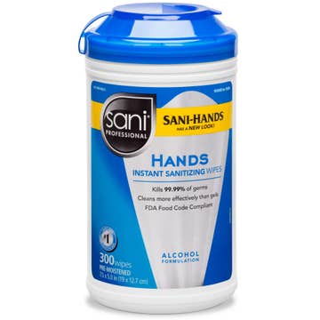 Sani-Hands Unscented Instant Hand Wipes (Can)