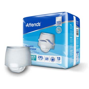 Attends® Bariatric Protective Underwear, 2X-Large