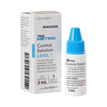 McKesson TRUE METRIX® Glucose Control Solution, 3 mL (Box)