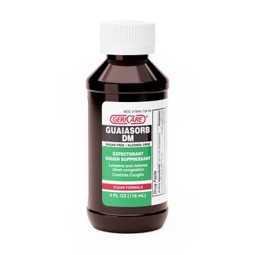 Geri-care® Guaifenesin / Dextromethorphan Cold And Cough Relief