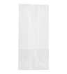 Duro® White Paper Bag, 5 x 3.13 x 9.75 Inch