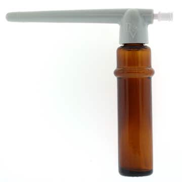 SPRAY, BOTTLE ATOMIZER AMBER GLASS